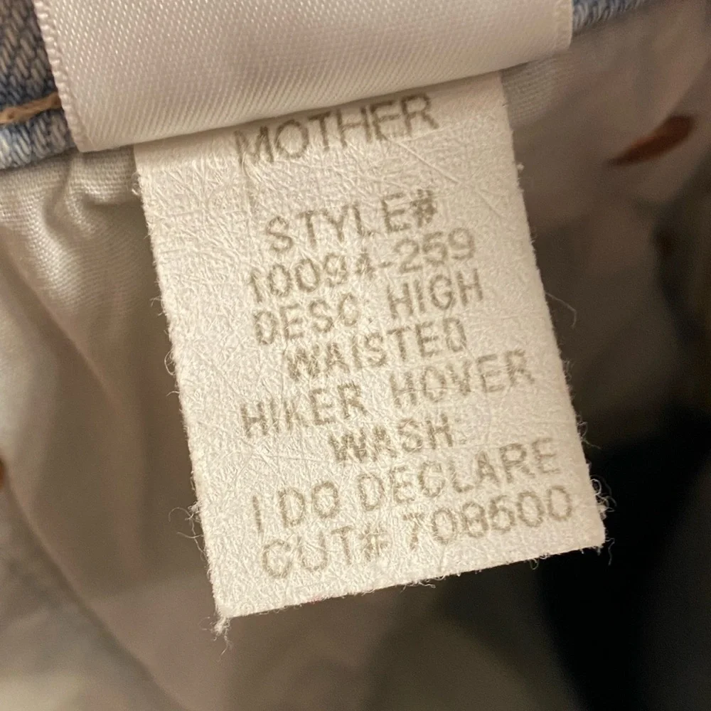 MOTHER High Waisted Hiker Hover Jeans - Picture 8 of 11